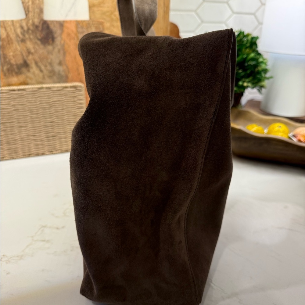 NWT Quince Brown Suede Women's Bag - Picture 4 of 7